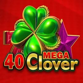 40 Mega Clover game by Amusnet Interactive – logo hosted on BalooBet Casino