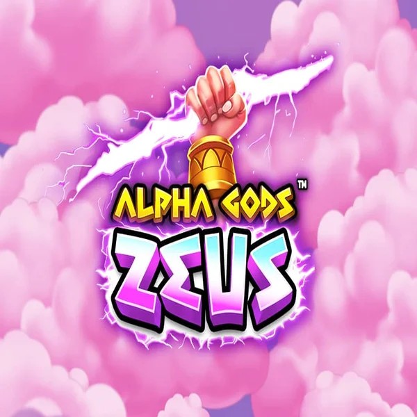 Alpha Gods Zeus online game logo by PearFiction Studios on baloobet.dk