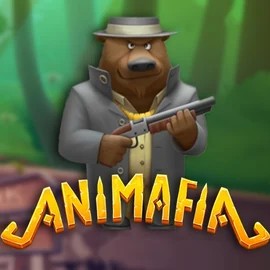 Animafia online game logo by Peter & Sons on baloobet.dk