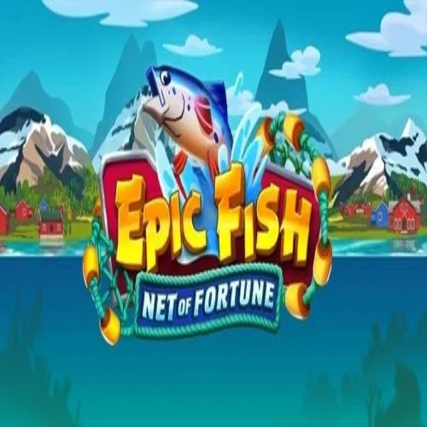 Epic Fish Net of Fortune game by Quickspin – logo hosted on BalooBet Casino