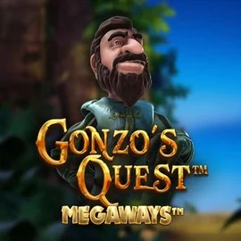 Gonzo's Quest Megaways logo by Red Tiger Gaming BalooBet Casino