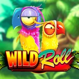 Wild Roll online game logo by Playtech on baloobet.dk